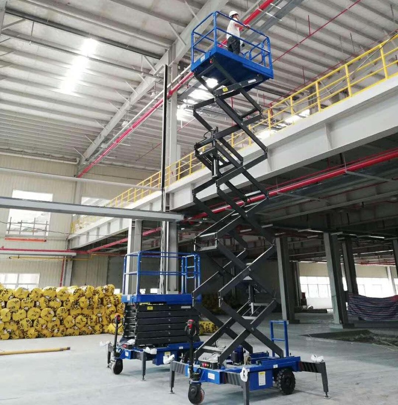 庆阳助力行走剪叉式高空作业平台